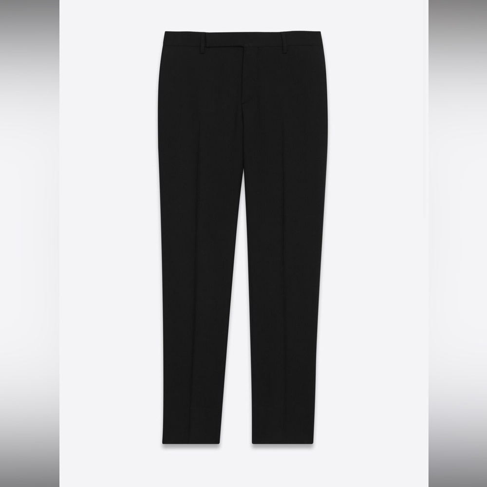 TAILORED PANTS IN SAINT LAURENT GABARDINE